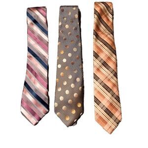 Lot of 3 Vintage Ties